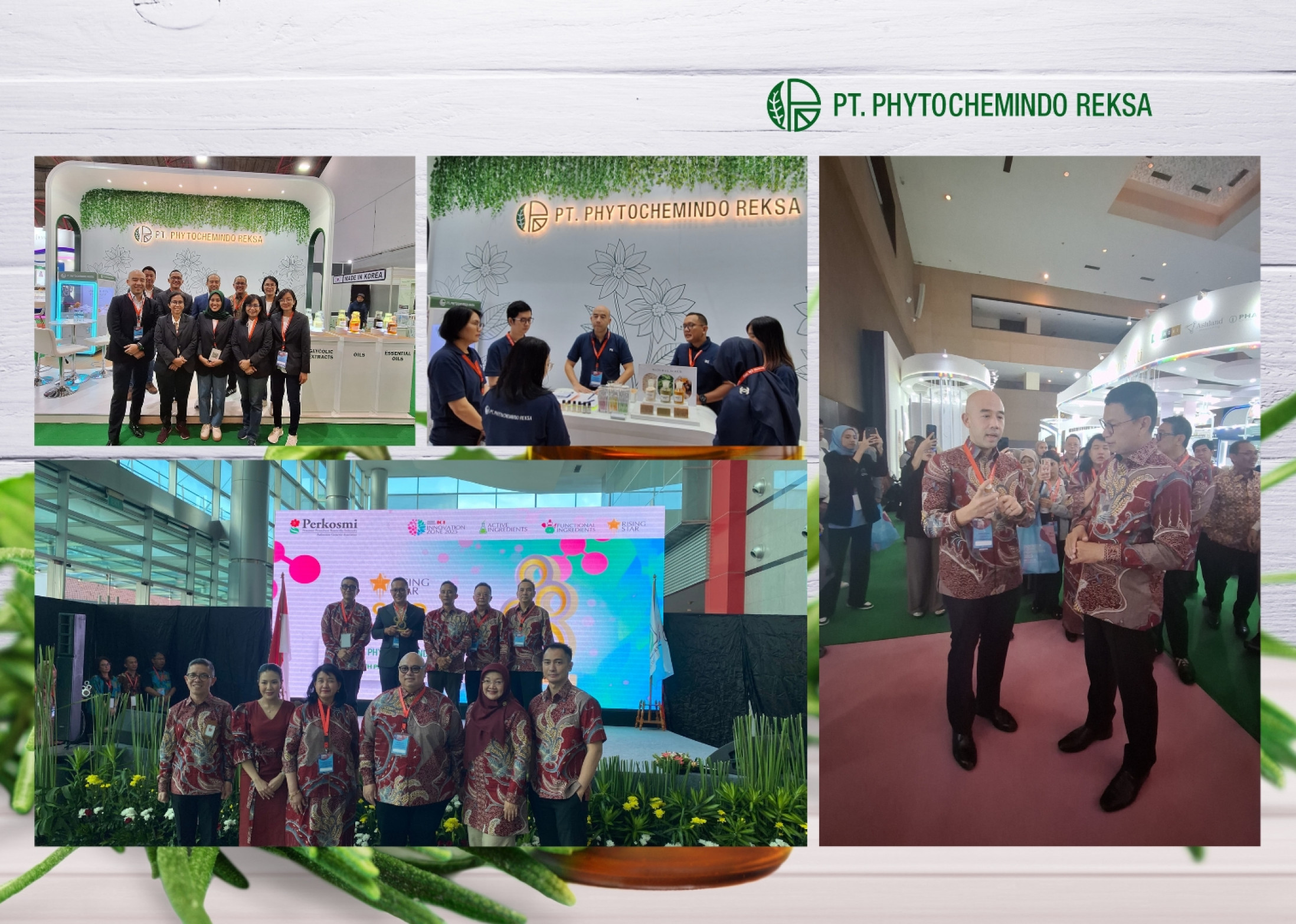 PT. Phytochemindo Reksa Wins Award at Indonesia Cosmetic Ingredients (ICI) 2025