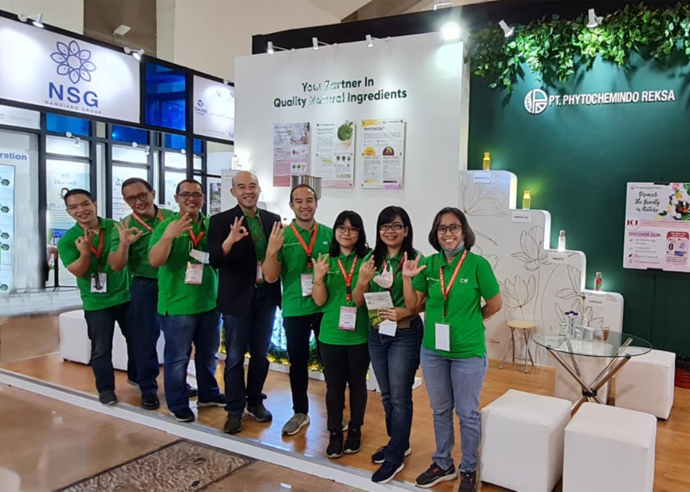 Pameran Indonesia Cosmetics Ingredients 2022