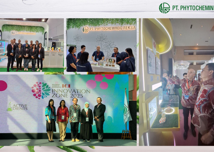 PT. Phytochemindo Reksa Wins Award at Indonesia Cosmetic Ingredients (ICI) 2025