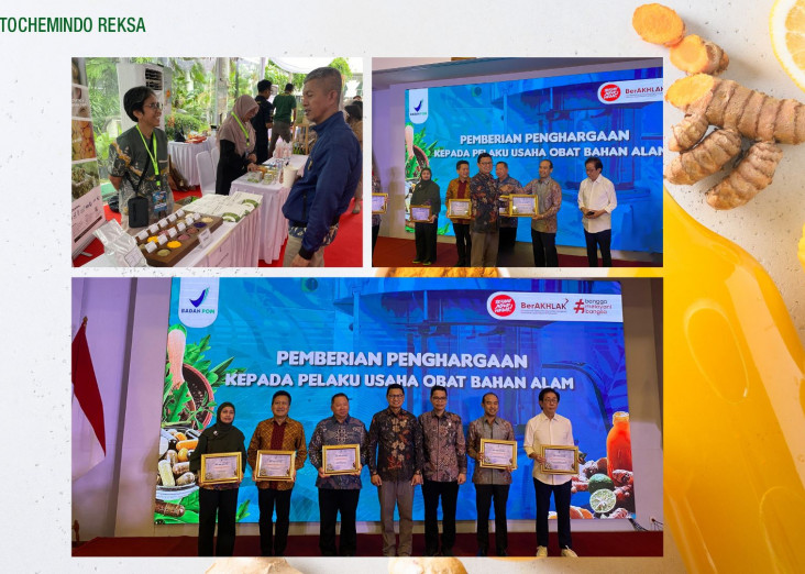 PT Phytochemindo Reksa Receives Award from Indonesia's BPOM on National Jamu Day